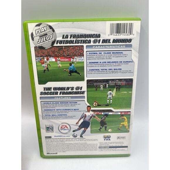 FIFA Soccer 2003 (Xbox, 2002) Complete Tested Working - Free Ship - Picture 7 of 9